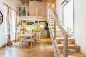 Staircase to Attic Bedroom